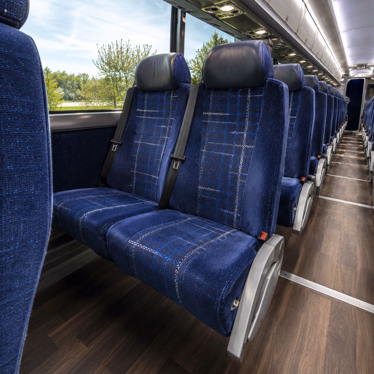 browse charter buses for erie university graduations and campus events