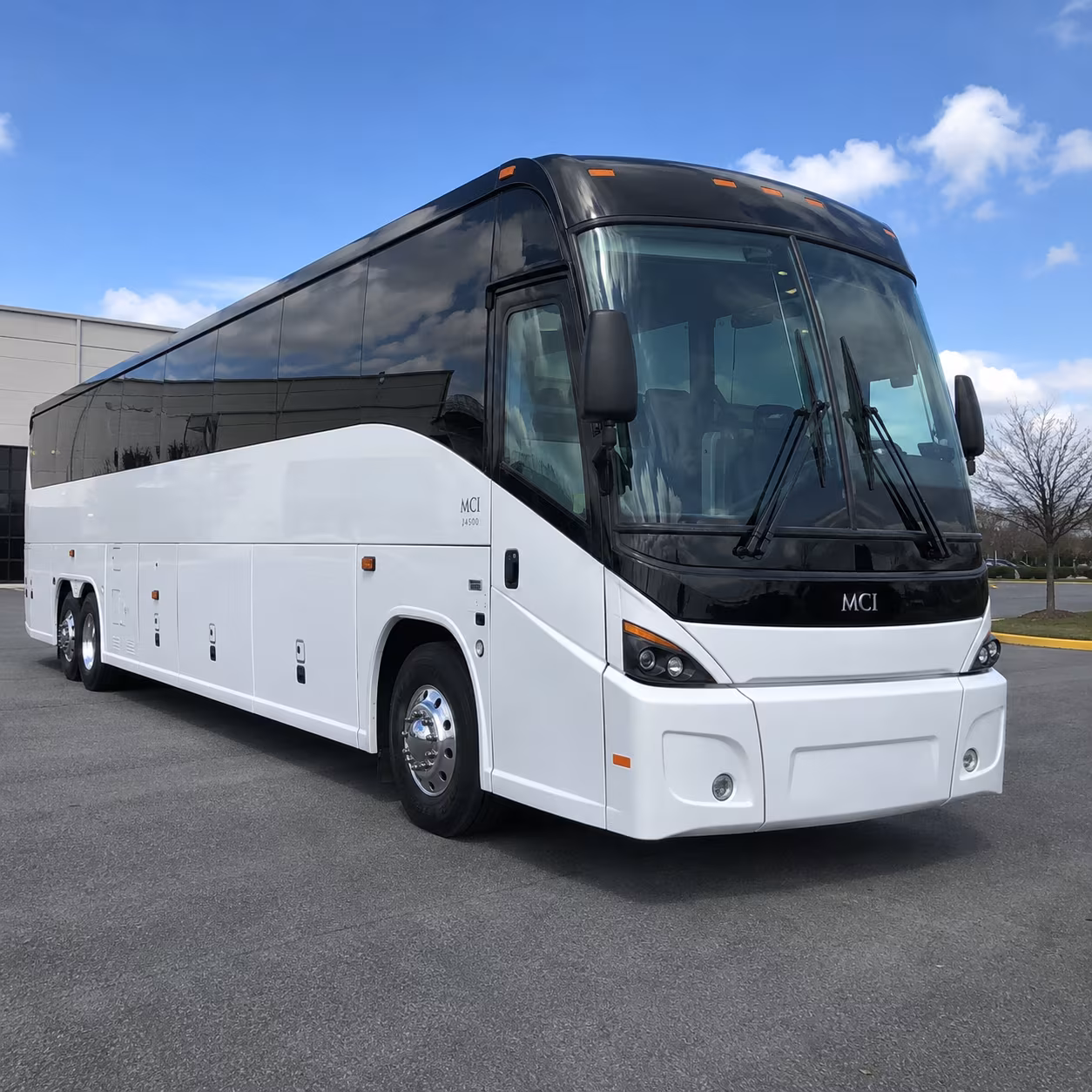 erie bus rental service area