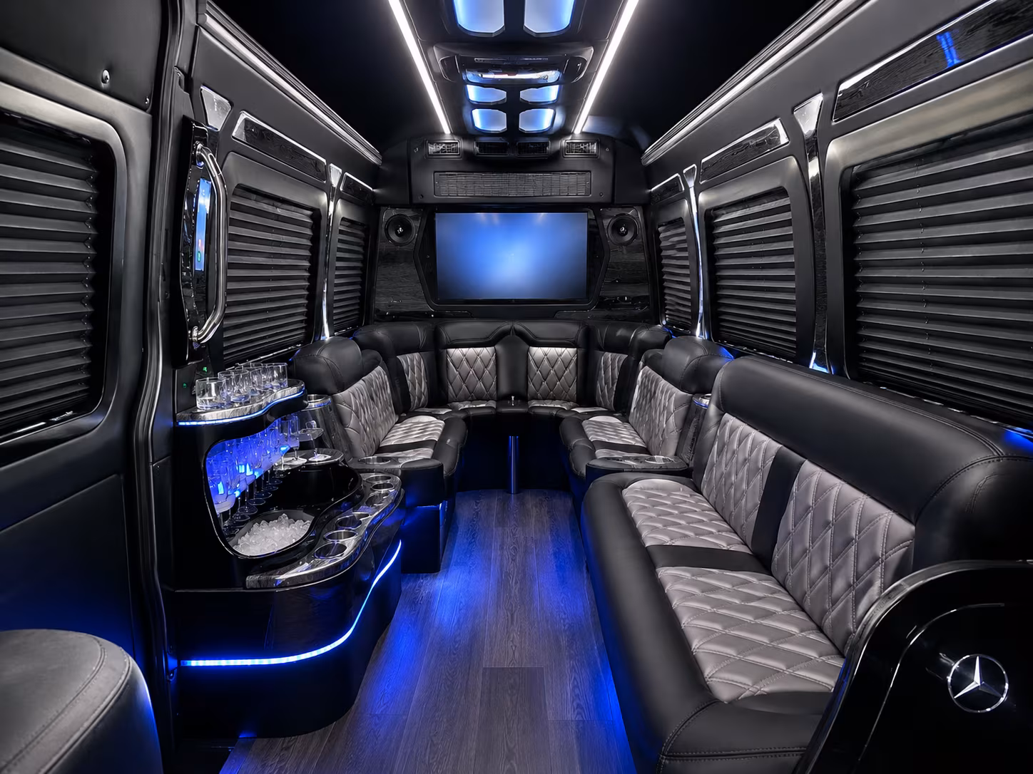 the right bus size for every erie wedding guest count
